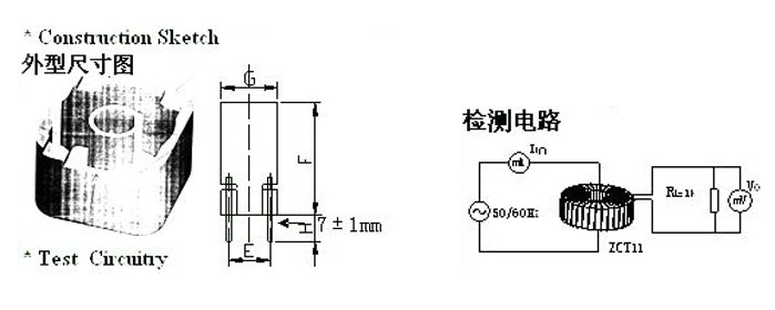 Current transformer for GFCI